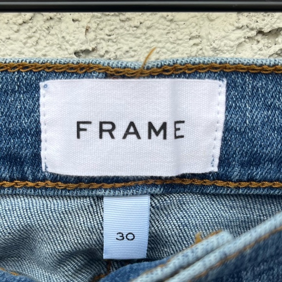 Frame - Le High Flare in Sunfaded Rips - Picture 6 of 6